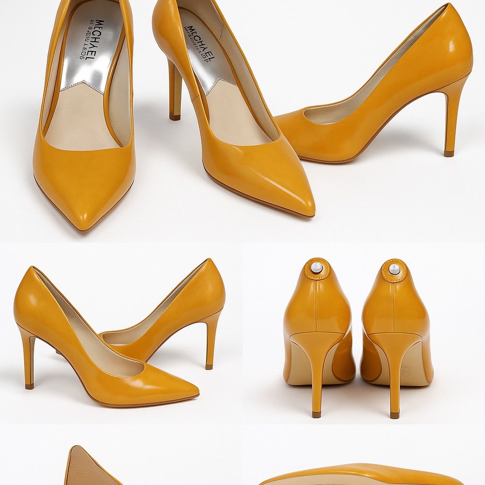 Michael Kors Mustard Yellow Heels